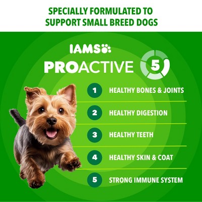 IAMS Proactive Health Small Breed Chicken and Whole Grains Recipe Adult Dry Dog Food - 5lbs