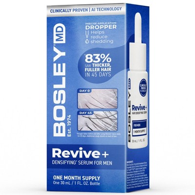 BosleyMD Revive + Densifying Hair Regrowth Serum for Men - 1 fl oz