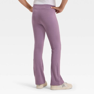Girls' Flare Leggings - Cat & Jack Plum Purple XL