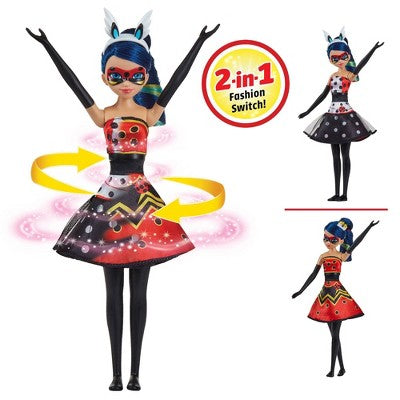Miraculous Hero Switch Ladybug Doll