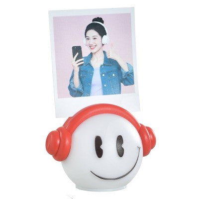 StyleCraft 3.75"x2.75" Plastic Smiley Photo Holder
