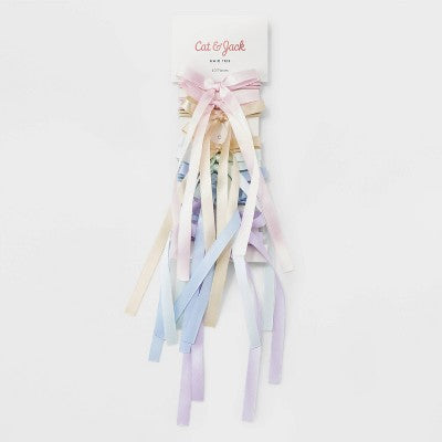 Girls' 10pk Bows Hair Tie Set - Cat & Jack?: Fashion Elastic Ponytail Holders, All Hair Types