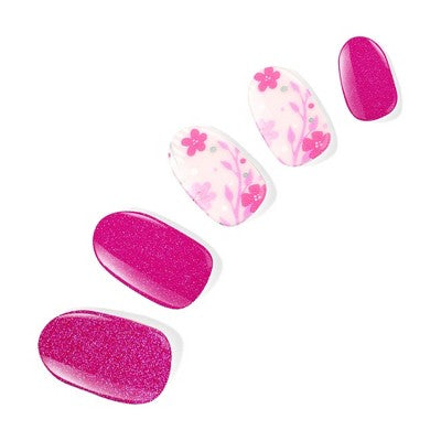 Dashing Diva Gloss Gel Nail Polish Strips - Fluer Flair - 32ct