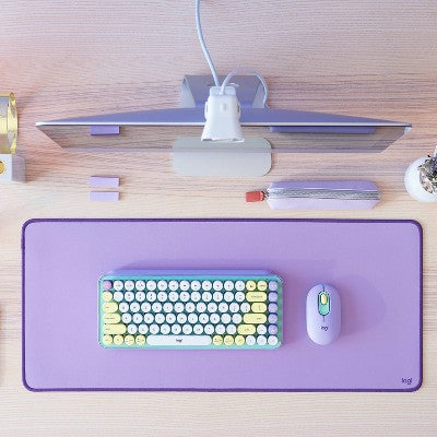 Logitech Studio Series 27.5" Desk Mat - Lavender
