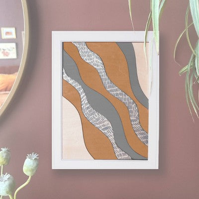 Lifelines FlowCrafts - Layered wooden Wall Art