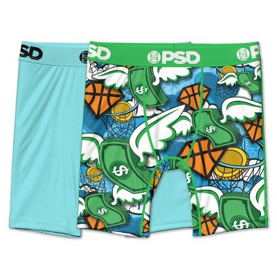 PSD Boys' 2pk Must Be Moolah Boxer Brief Underwear - Multicolored XL
