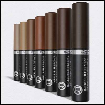 L'Oreal Paris Infallible Brows 24H Volumizing Eyebrow Mascara - 3 Soft Black