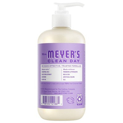 Mrs. Meyer's Clean Day Liquid Hand Soap - Violet - 12.5 fl oz: Paraben-Free, Contains Aloe, Dye-Free