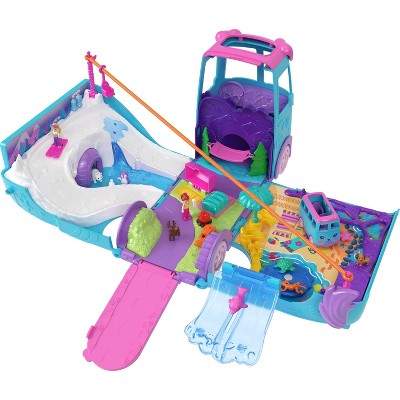 Polly Pocket Pet Van Playset - 20pc
