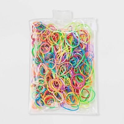 Kids' Mixed Size Polybands - Multi-Color Neon - 500pk - Cat & Jack