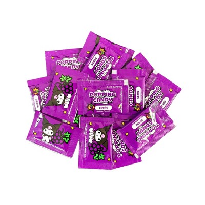 A-Sha Foods USA Hello Kitty Kuromi Grape Flavored Popping Candy - 1.05oz/15ct