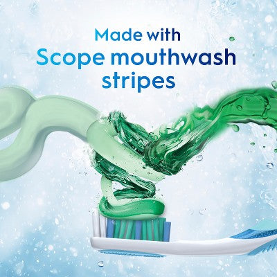 Crest + Scope Complete Whitening Toothpaste Minty Fresh - Trial Size - 2.7oz