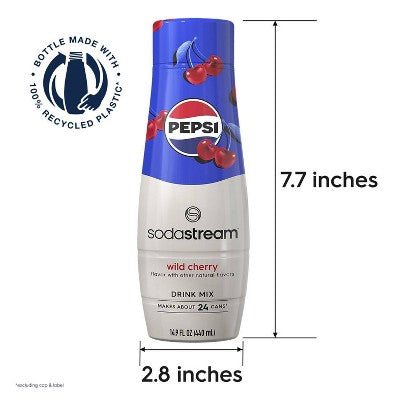 SodaStream Pepsi Wild Cherry Drink Mix