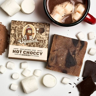 DR. SQUATCH Men's All Natural Bar Soap - Hot Choccy - 5oz