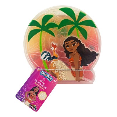 2 PACK Disney Moana Ocean Spirit Sunset Beach Slimes and Putties