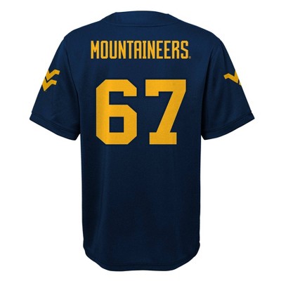 NCAA West Virginia Mountaineers Boys' Jersey - L