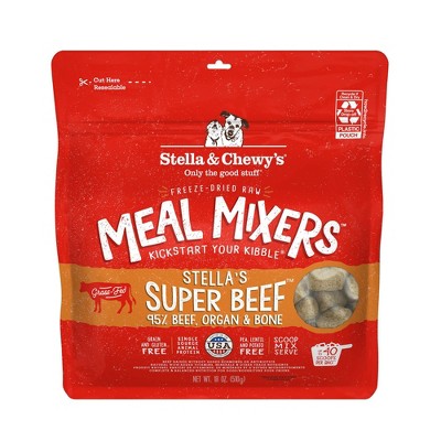 Stella & Chewy's Stella's Super Beef Flavor Mixers Dry Dog Food - 18oz (LOCAL PICKUP ONLY)