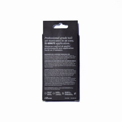 Chillhouse Chill Tips Press-On Nail Set - Design Studio - SK8TR GRL - 24ct