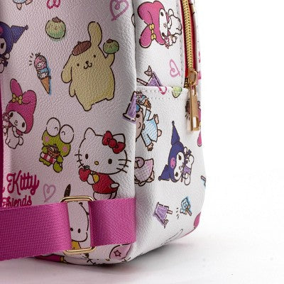 Kids' Hello Kitty & Friends 10.2" Mini Backpack - White