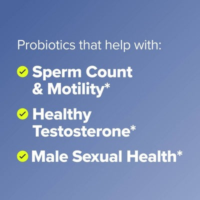 O Positiv PREGGO Sperm Health Support Capsules for Men to Support Sperm Count & Motility, Healthy Testosterone, & Healthy Conception - 60ct