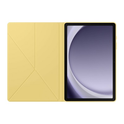 Samsung Galaxy Tab A9+ Book Cover - Blue/Yellow: Solid Epoxy Electronics Case