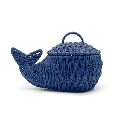 Decorative Basket Blue - Bullseye's Playground