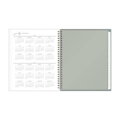 Blue Sky Life Note It 2024-25 Weekly/Monthly Planner 9"x7" Wirebound Neena: Academic Agenda, Adult Stationery, July-June