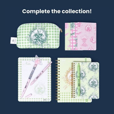 Wicked x Yoobi Paper Set Elphaba 6"x8" Lined Notepad with Retractable Ballpoint Pen 60 Sheets