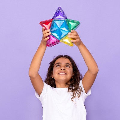 CONNETIX Magnetic Tiles Light Star Pack 28pc