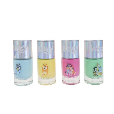 Bluey Nail Polish Set in Acetate Box - 4pk