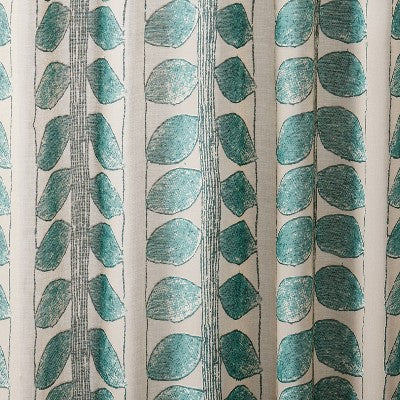 1pc 54"x95" Sheer Vines Burnout Window Curtain Panel Green - Opalhouse designed with Jungalow: Botanical Light Filtering