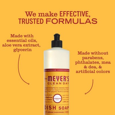 Mrs. Meyer's Clean Day Dish Soap - Clementine - 16 fl oz