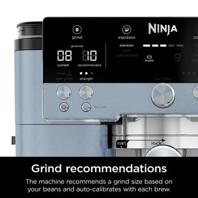 Ninja Luxe Cafe Premier Series 3-in-1 Espresso, Coffee and Cold Brew Machine Blue (LOCAL PICKUP ONLY)
