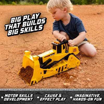 Maxx Action Bull Dozer Toy Vehicle