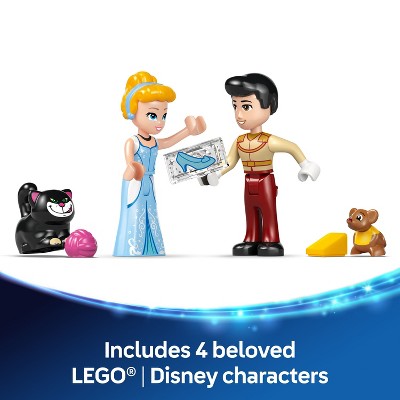 LEGO Disney Princess Cinderella's Castle & Horse Carriage Playset 43275