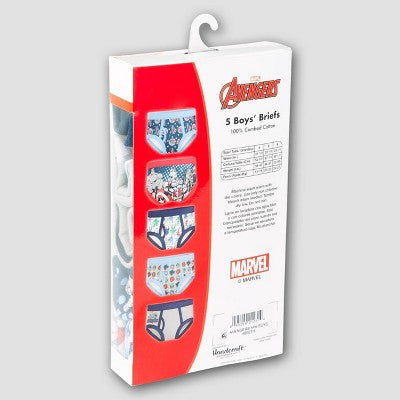 Boys' Avengers 5pk Briefs - 6