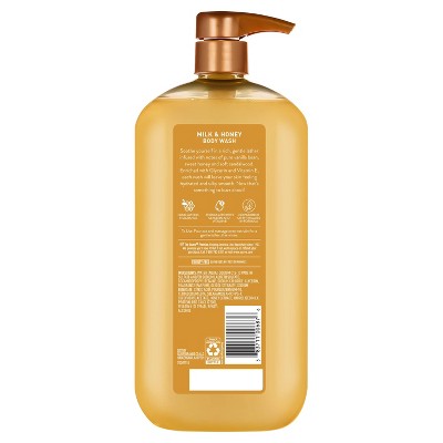 Suave Essentials Gentle Body Wash Milk & Honey - 30 fl oz