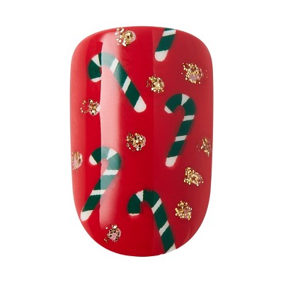 Kiss Nails Voguish Fantasy Fake Nails - Snow Pops - 33ct