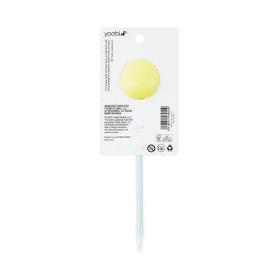 Yoobi Novelty Ballpoint Pen Squishy Topper Yellow Chick