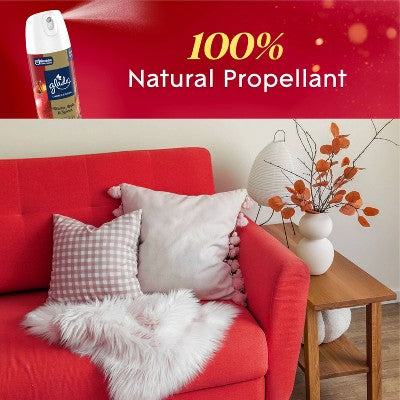 Glade Compressed Gas Air Freshener Aerosol - Warm Apple & Spices - 8oz