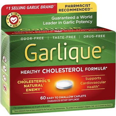 Garlique Cholesterol'S Natural Enemy Caplet 60 Count