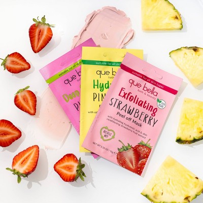Que Bella Holiday Radiance Renew Face Mask Gift Set - 3pc
