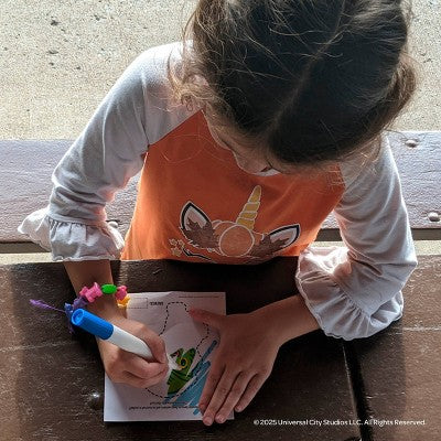 Universal Monsters Halloween Imagine Ink Book