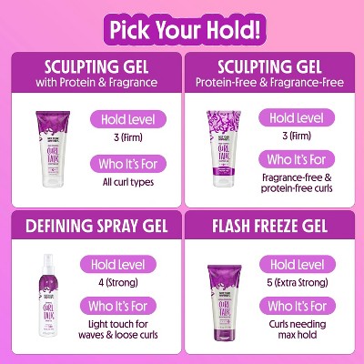 Not Your Mother's Mini Curl Talk Sculpting Gel - 2 fl oz: Paraben-Free, Silicone-Free, Sulfate-Free