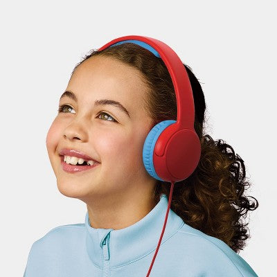 Wired Kids' Headphones Crimson - heyday