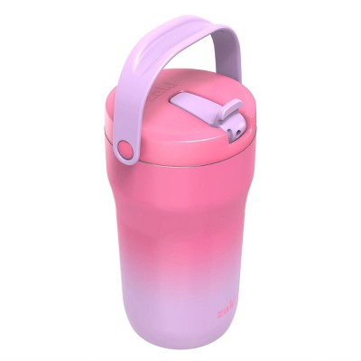Zak Designs 14 fl oz Stainless Steel Tumbler - Pink/Purple Ombre