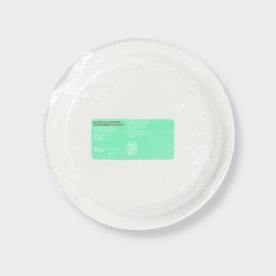 Holiday Disposable Plates - Quilted Star - 10" - 24ct - up&up