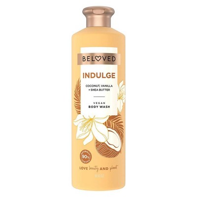 Beloved Indulge Vegan Body Wash with Coconut, Vanilla & Shea Butter - 18 fl oz