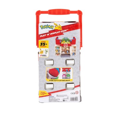 Pokemon Play 'N' Display Case with Pikachu & Sprigatito Action Figure