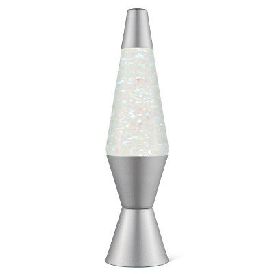 LAVA 14.5" Iridescent Glitter Novelty Table Lamp